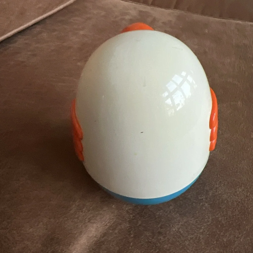 Playskool Chime Penguin Bird Roly Poly Weeble Duck Baby Toddler Toy Vintage 1986